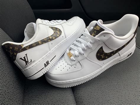 lv custom air force|nike lv air force 1.